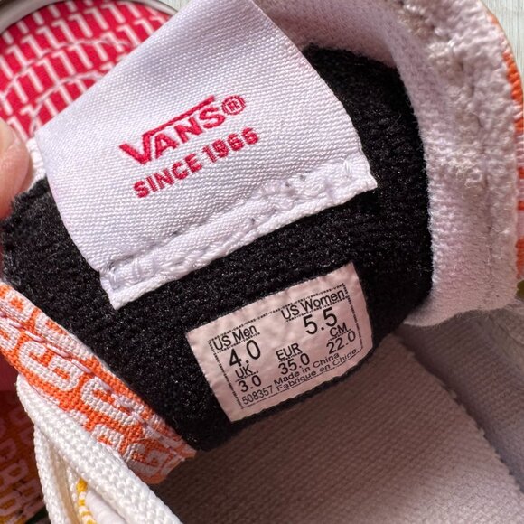 Vans Sk8-Hi Pride Edition Rainbow Patchwork Sneakers Men’s/Women’s - Picture 5 of 8